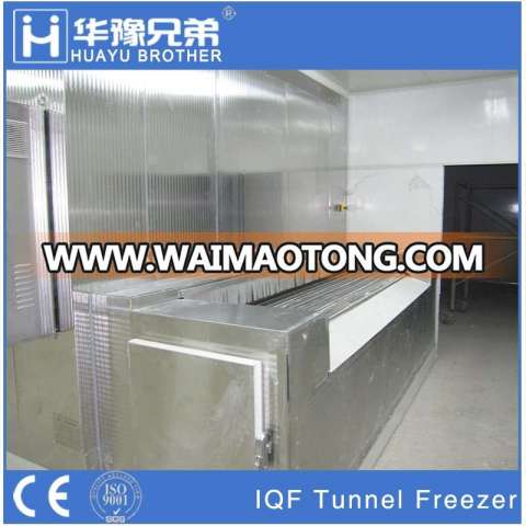 WSD-20 2000kg small IQF tunnel freezer machine price